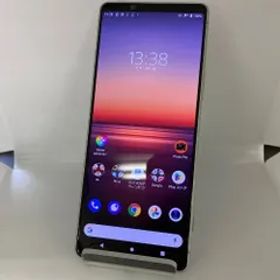 ★【中古品】au Xperia 1 II SOG01 SIMロック解除済 ホワイト