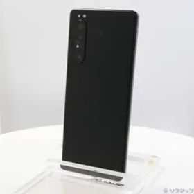 〔中古品〕 Xperia 1 II 256GB フロストブラック XQ-AT42 SIMフリー【349】