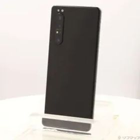 〔中古品〕 Xperia 1 II 256GB フロストブラック XQ-AT42 SIMフリー【352】