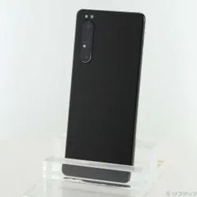 〔中古品〕 Xperia 1 II 256GB フロストブラック XQ-AT42 SIMフリー【251】