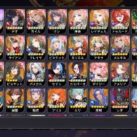 6凸キャラ多数✨早い者勝ち🔥 | セナリバ(セブンナイツ Re:BIRTH)のアカウントデータ、RMTの販売・買取一覧