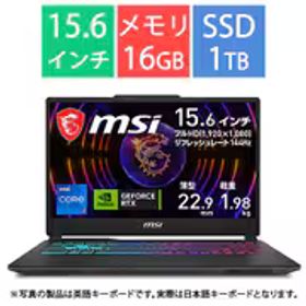MSI エムエスアイ ゲーミングノートPC/msi Cyborg 15 A13V/15.6型/Core i7-13620H/GeForce RTX 4060/メモリ 16GB/SSD 1TB/Windows 11 Home CYBORG15-A13VFK-4125JP