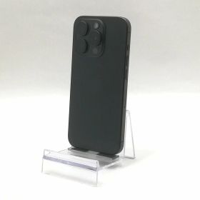 【中古品】Apple(アップル) 【プレミアムホリデーセール】iPhone 15 Pro / 2023 / 128GB / ブラックチタニウム / 国内版SIMフリー / ランク:C / MTU73J/A / A3101 【中古品管理番号:38057】
