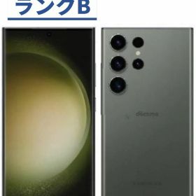 【中古】【良品】Galaxy S23 Ultra SC-52D グリーン クリーム ブラック SIMロック解除済 docomo 【安心30日保証】 本体 白ロム CCコネクト