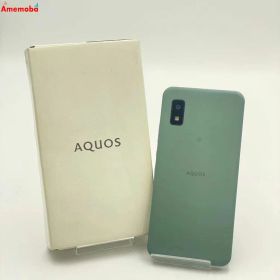 【中古】AQUOS wish 64GB オリープグリーン A104SH Y!mobile版SIMフリー 美品