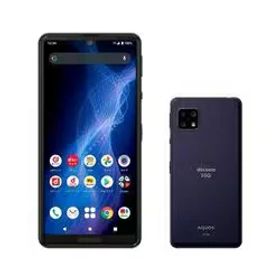 【中古良品・本体のみ】 AQUOS sense5G [ニュアンスブラック] 【日曜日以外即日発送】【送料無料】