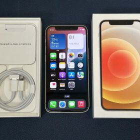 iPhone 12 mini ホワイト 128GB フリー バッテリー100%