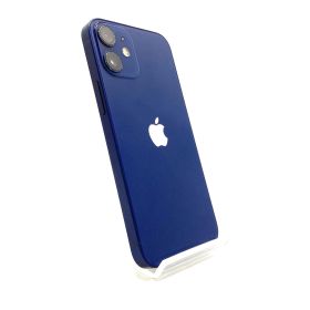 iPhone 12 mini 128GB ブルー au 白ロム 動作確認済 74%【全額返金保証】【最速発送】
