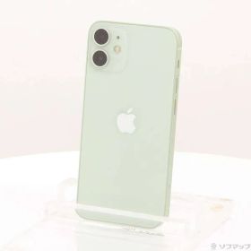 〔中古品〕 iPhone12 mini 64GB グリーン MGAV3J／A SIMフリー【251】