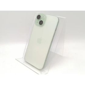【中古】Apple 国内版 【SIMフリー】 iPhone 15 128GB グリーン MTMM3J/A【高崎モントレー】保証期間1ヶ月【ランクB】