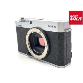 【中古】 【美品】 フジフイルム X-E4 ボディ シルバー