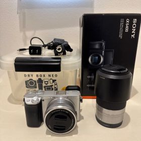 Sony α6400 ミラーレス一眼 レンズ 2本 ハクバドライBOX付