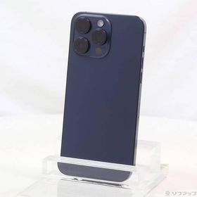 〔中古〕Apple(アップル) iPhone15 Pro Max 256GB ブルーチタニウム MU6T3J／A SIMフリー〔368-ud〕