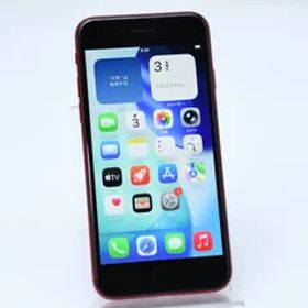 【アウトカメラジャンク】docomo SIMフリー iPhone SE 第3世代 64GB レッド