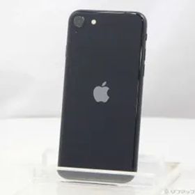〔中古品〕 iPhone SE 第3世代 64GB ミッドナイト MMYC3J／A SIMフリー【348】