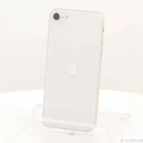 〔中古品〕 iPhone SE 第3世代 64GB スターライト MMYD3J／A SIMフリー【377】