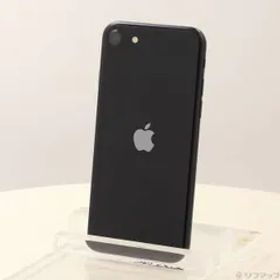 〔中古品〕 iPhone SE 第3世代 64GB ミッドナイト MMYC3J／A SIMフリー【247】