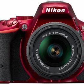 Nikon デジタル一眼レフカメラ D5500 18-55 VR II レンズキット 2416万画素 (レッド) [D5500LK18-55RD] カメラ