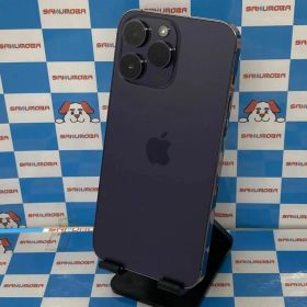 【中古】iPhone14 Pro Max 256GB ディープパープル MQ9E3J/A SIMフリー ジャ