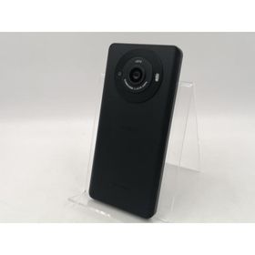 【中古】SHARP 国内版 【SIMフリー】 AQUOS R8 pro ブラック 12GB 256GB SH-R80P【千葉】保証期間１ヶ月【ランクB】