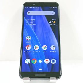 AQUOS sense3 SHV45 au ブラック 送料無料 本体 c15888 【中古】