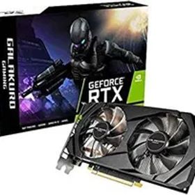 【中古】【非常に良い】玄人志向 NVIDIA GeForce RTX 2060 搭載 グラフィックボード 6GB デュアルファン GALAKURO GAMINGシリーズ GG-RTX2060-E6GB/DF
