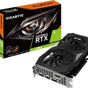 【中古】GIGABYTE NVIDIA GeForce RTX 2060搭載グラフィックボード GDDR6 6GB 【国内正規代理店品】 GV-N2060OC-6GD