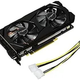 【中古】玄人志向 NVIDIA GeForce RTX 2060 搭載 グラフィックボード 6GB デュアルファン GALAKURO GAMINGシリーズ GG-RTX2060-E6GB/DF