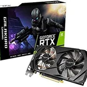 【中古】玄人志向 NVIDIA GeForce RTX2060搭載 グラフィックボード GDDR6 6GB GALAKURO GAMINGシリーズ GG-RTX2060-E6GB/DF2