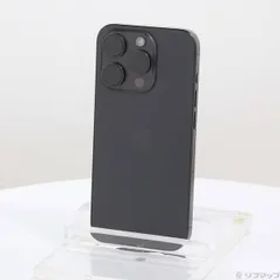 〔中古品〕 iPhone15 Pro 128GB ブラックチタニウム MTU73J／A SIMフリー【297】