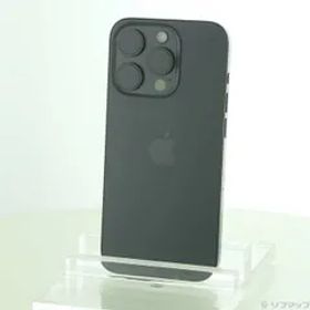 〔中古品〕 iPhone15 Pro 128GB ブラックチタニウム MTU73J／A SIMフリー【251】