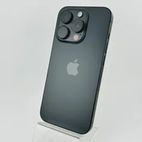 バッテリー90% iPhone15 Pro 128GB ブラックチタニウム SIMフリー(simロック解除済) 中古 本体 動作確認済 【最短送料無料】X-1220