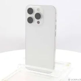 〔中古品〕 iPhone15 Pro 128GB ホワイトチタニウム MTU83J／A SIMフリー【276】
