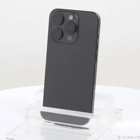 〔中古品〕 iPhone15 Pro 256GB ブラックチタニウム MTUC3J／A SIMフリー【297】