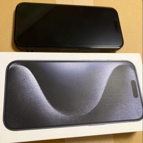 極美品 Apple iPhone 15 Pro ブルーチタニウム 本体