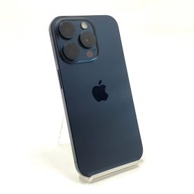 iPhone 15 Pro 128GB ブルーチタニウム SIMフリー 白ロム 美品 動作確認済 91%【全額返金保証】【最速発送】