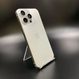 iPhone 15 Pro Max 512GB ホワイトチタニウム SIMフリー 美品 動作確認済 90%【全額返金保証】【最速発送】