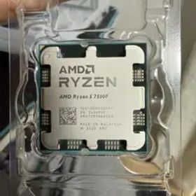 AMD Ryzen 5 7500F CPU 正常動作を確認