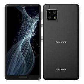 【中古】【安心保証】 AQUOS sense4 SH-M15[64GB] SIMフリー ブラック