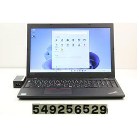 ノートパソコン Lenovo ThinkPad L580 Core i5 8250U 1.6GHz/8GB/256GB(SSD)/15.6W/FWXGA(1366x768)/Win11