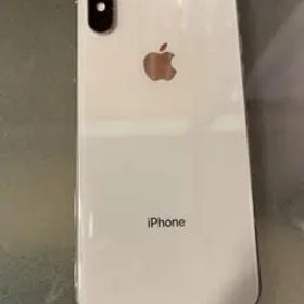 Apple iPhoneX silver 256GB 本体