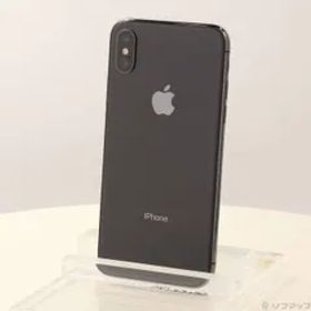 〔中古品〕 iPhoneX 64GB スペースグレイ MQAX2J／A SoftBank【247】