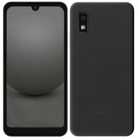 【箱破損 または 箱汚れ品】SHARP AQUOS wish3 SH-M25-B フラック (SIMフリー版）