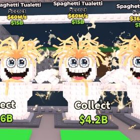 ブレインロットを盗む spaghetti tualetti 4体売り | ロブロックス(ROBLOX)のアカウントデータ、RMTの販売・買取一覧