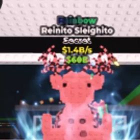 Reinito sleighito 1.4b rainbow | ロブロックス(ROBLOX)のアカウントデータ、RMTの販売・買取一覧