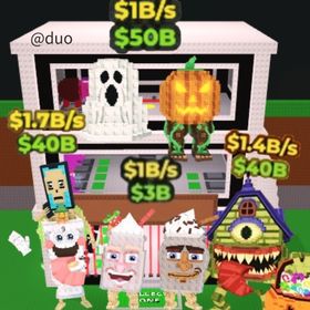 1b Spooky and pumpkin | ロブロックス(ROBLOX)のアカウントデータ、RMTの販売・買取一覧