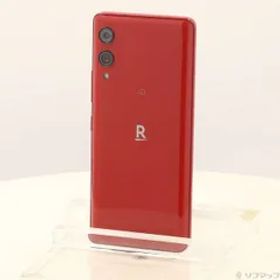 〔中古品〕 Rakuten Hand 5G 128GB クリムゾンレッド P780 楽天 SIMフリー【349】