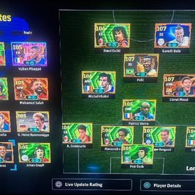 PS5, PS4 アカウントの地域はタイです | eFootball 2025(イーフト)のアカウントデータ、RMTの販売・買取一覧