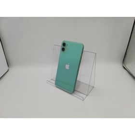 【中古】Apple au 【SIMロック解除済み】 iPhone 11 64GB グリーン MWLY2J/A【大宮東口】保証期間１ヶ月【ランクC】