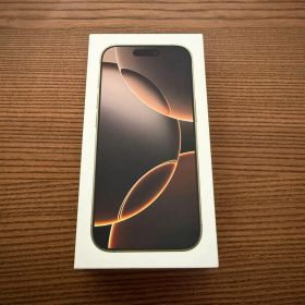 新品未開封 iPhone 16 Pro 256GB SIMフリー MYN23J